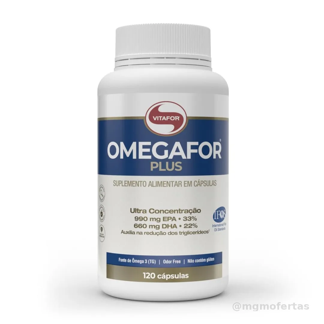 Vitafor - Omegafor Plus- 120 Cápsulas