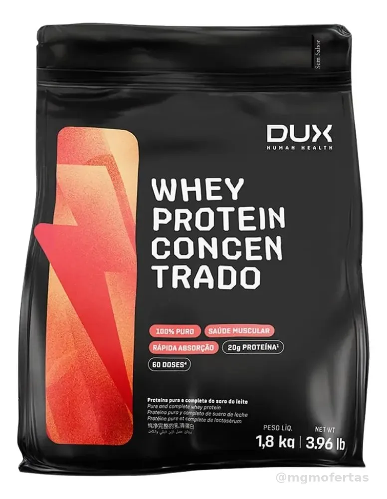 Whey Protein Concentrado Refil 1,8kg Dux Butter Cookies Butter Cookies
