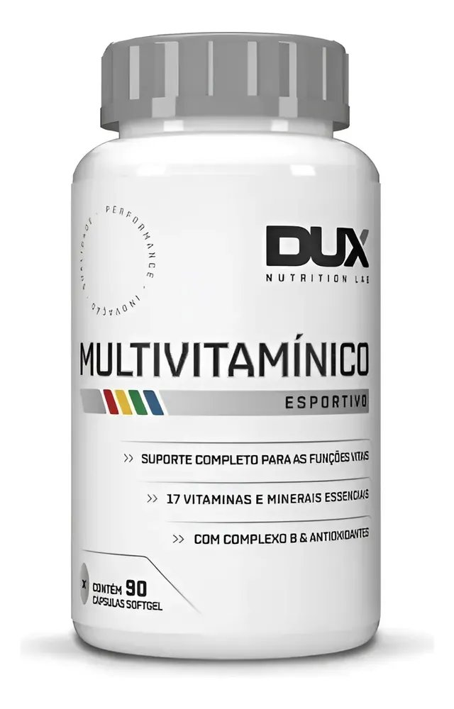 Multivitamínico - Pote 90 Cápsulas - Dux Nutrition Sem Sabor