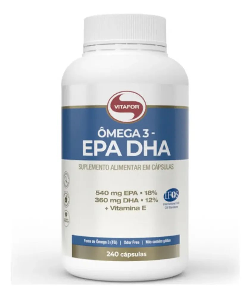 Omega 3 epa dha Vitafor + vitamina E 240cps