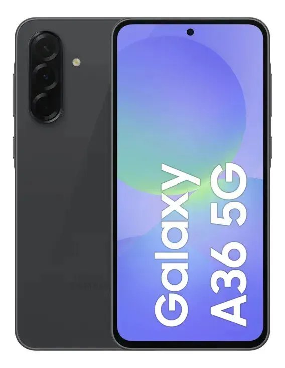 Smartphone Samsung Galaxy A36 5g 128gb 6gb Ram Câmera Tripla De Até 50mp Selfie De 12mp Ip67 Super Amoled 6.7'' Nfc Recursos Ai Android E Segurança Snapdragon - Preto
