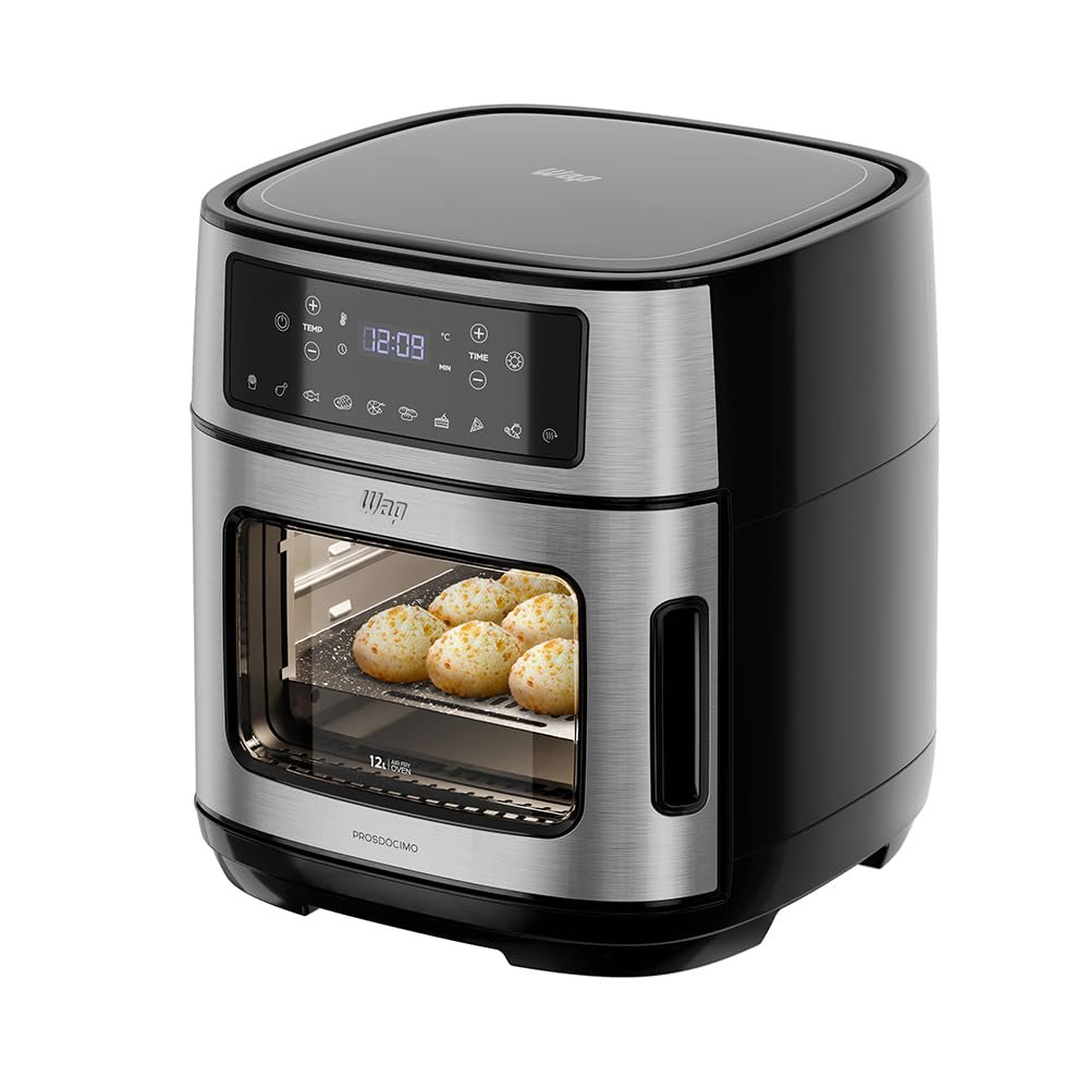 WAP Air Fryer Oven Digital WAOD1 12L, 10 Funções Programadas 127V