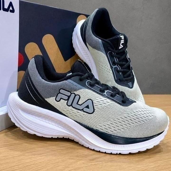 Tênis Fila Rise Up Masculino Confortável Mesh Leve Esportivo