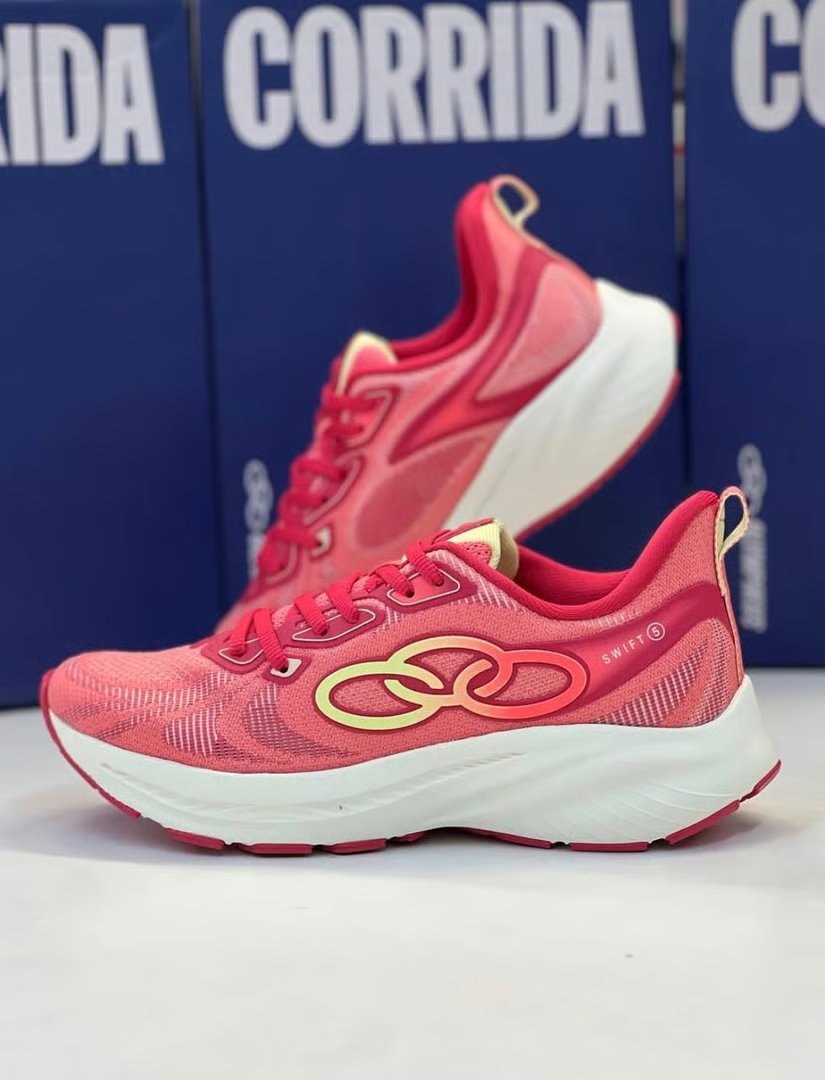 Tenis Olympikus Swift 5 Feminino Corrida Evasense Gripper