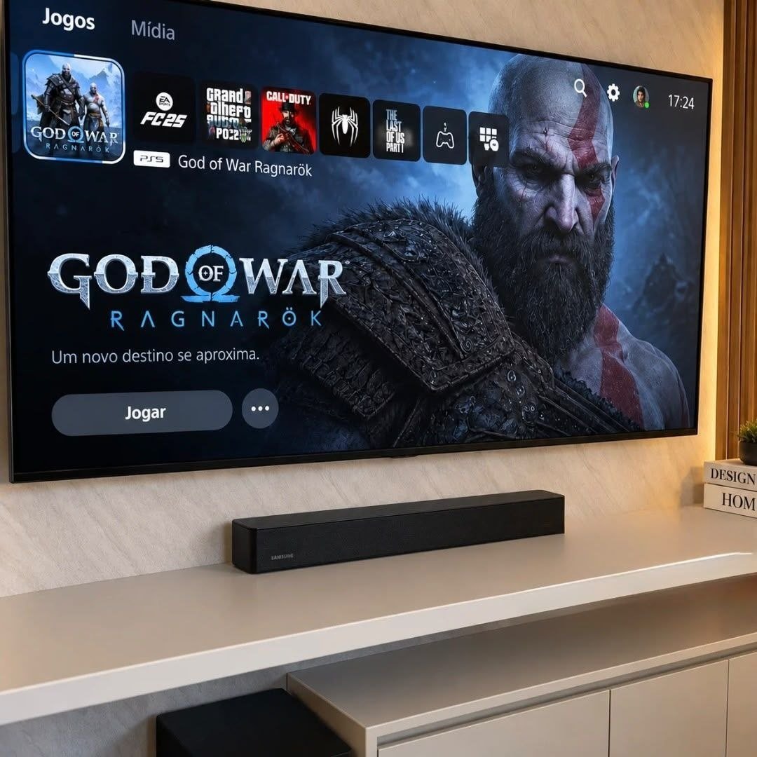 Samsung Smart TV 58" Crystal UHD 4K 2026 + Soundbar Samsung HW-B400F