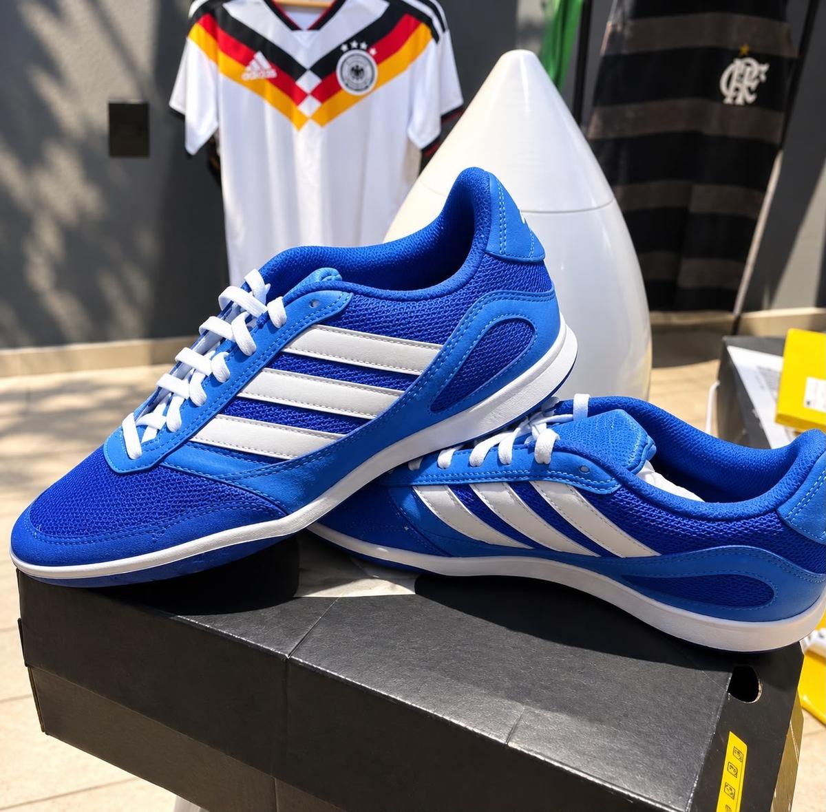 Chuteira Futsal Super Sala Competition Iii adidas Branco 43 Br