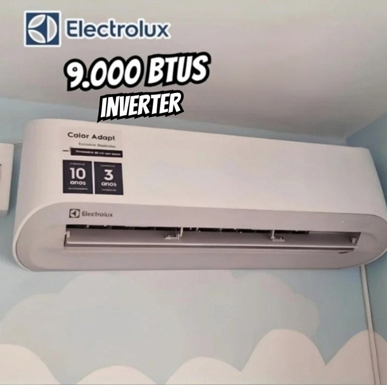 Ar-condicionado Electrolux Color Adapt Inverter 9.000 BTUs Frio (JI09F) JI09F