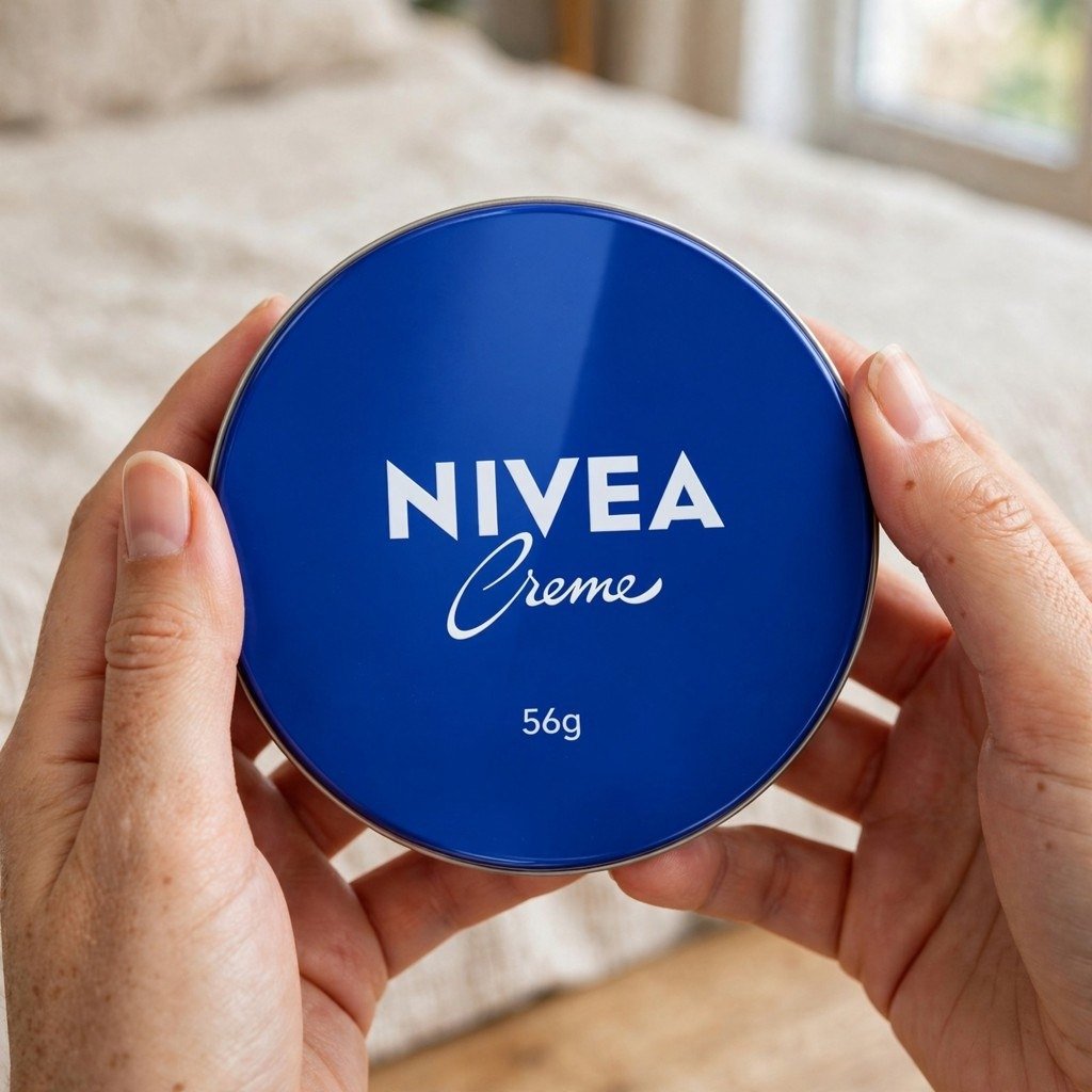 NIVEA Creme Hidratante Lata 56g, Hidratação Profunda 24h, Corporal, Uso Diário, Multibenefícios, Todas as Peles