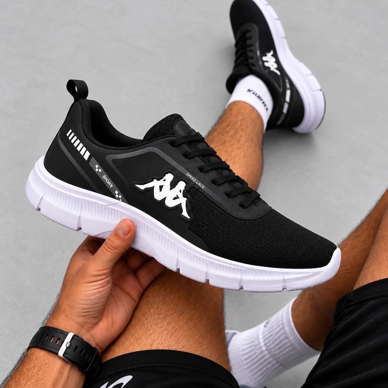 Tênis Kappa Run 200 Original Caminhada Academia
