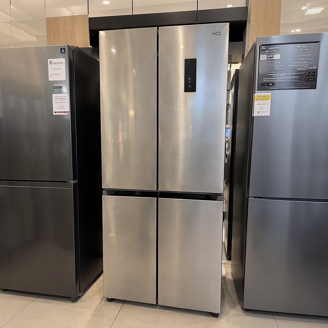 Geladeira Refrigerador Hq Frostfree Multidoor 426l Hq426mdff Inox