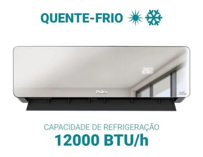Ar Condicionado Inverter Philco Pac12qg 12000 Btus Qf Blanco