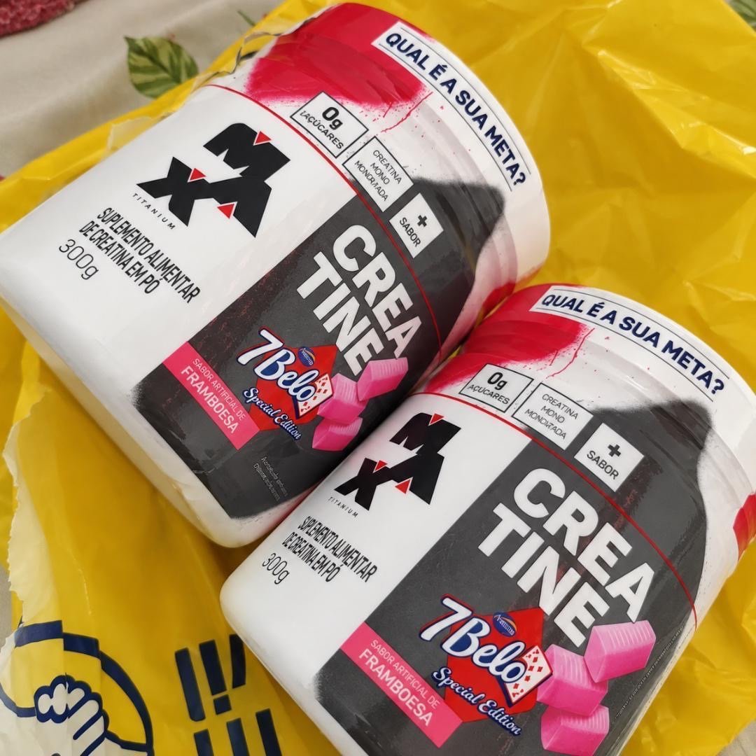 Creatina Max Titanium 7 Belo em pó x 300g